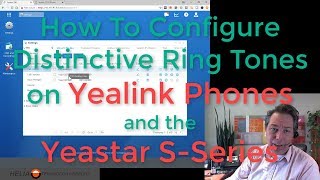 How To Configure Distinctive Ring with Yealink Phones on the Yeastar S Series [upl. by Ahsoym]