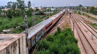 160 Kmph Gatimaan Express  130 Kmph Train Madhya Pradesh Sampark Kranti Express  Indian Railways [upl. by Niuq]