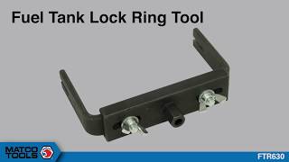 FUEL TANK LOCKING RING TOOL FTR630 [upl. by Notwen]