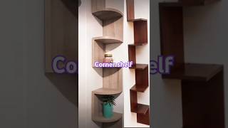 Beautiful Corner Shelf Ideas 😊 carpenter  viral trendingdesigner [upl. by Lennaj295]