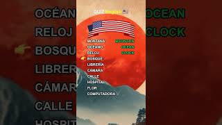 Pon a prueba tu vocabulario en ingles inglés english cursodeingles inglesonline quiz facts [upl. by Sosna]