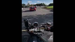 Reflex test 👀🙄 subscribe banditlife bikershorts bikelife bandit follow close call  viral [upl. by Wiebmer]