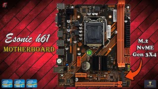 Value for money  Esonic h61 Motherboard  Bangla Review [upl. by Fadil]