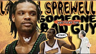 Wouldve been the NEXT JORDAN if he didnt CHOKE his coach LATRELL SPREWELL [upl. by Ailero]