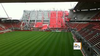 Dutch stadium roof collapses spectators trapped [upl. by Silenay]