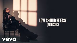 Zoe Wees  Love Should Be Easy Acoustic [upl. by Velvet]