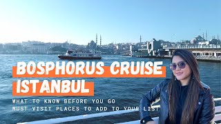 Bosphorus Cruise Istanbul  Is It Worth It Things To Do In Istanbul 🇹🇷 [upl. by Drol]