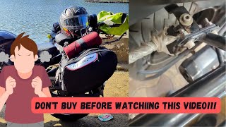 Mad Over Bikes Saddle stay and Top rack Honest Review TVS Apache 200 4V [upl. by Aninotna]