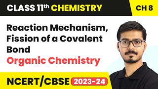 Reaction Mechanism Fission of a Covalent Bond  Organic Chemistry  Class 11 Chemistry Chapter 8 [upl. by Yarg144]