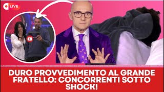 Duro Provvedimento al Grande Fratello Concorrenti Sotto Shock [upl. by Eibo634]