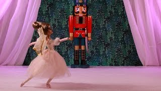 Dance of the Sugar Plum Fairy from The Nutcracker ballet  Christmas stop motion animation [upl. by Arral]