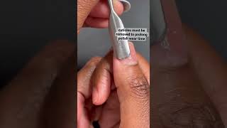 What are cuticles and should you cut them  nail care tips 2022 [upl. by Hameerak]