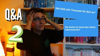 Wie weit bin ich bisher  Trans QampA Teil 2 [upl. by Naenej]