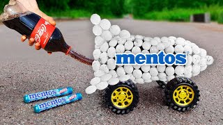 DIY CocaCola amp Mentos Rocket  Best Coke Experiment [upl. by Saxela]