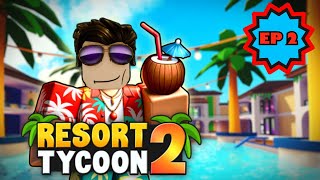 TROPICAL RESORT TYCOON 2 Roblox AIRPORT [upl. by Dinsdale627]