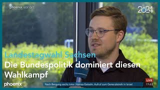 SachsenWahl Politikwissenschaftler Janek Treiber  Parteienforscher TU Dresden [upl. by Sibylle765]