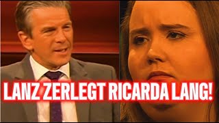 🔥 UNFASSBAR SIEH DIR DAS AN LANZ ZERLEGT RICARDA LANG I PolitikShortsGER politik ricardalang [upl. by Valentijn987]