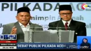 Full Bintang Panggung Apa Karya di Debat Publik Pilkada Aceh 2017 [upl. by Cormac]