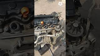 Honda civic engine change 😱🔧 engine hondacivic automobile 😱🔧 [upl. by Llij]