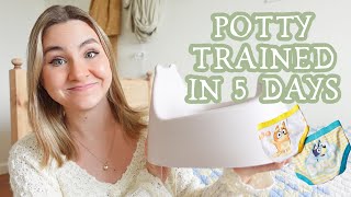 WHAT I WISH I HAD KNOWN BEFORE POTTY TRAINING  3 Day Method [upl. by Ttegirb]