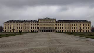 Viewpoint Gloriette Wien Winter Ausblick Schloss Schönbrunn Palace Vienna Habanera Bizet [upl. by Lednahs]