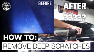 How To Remove Deep Scratches  Chemical Guys [upl. by Jody770]