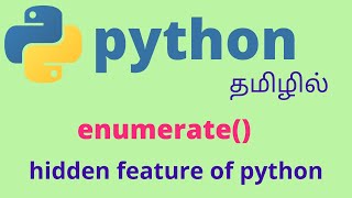 Learn Python enumerate in 357 minutes Tamil [upl. by Peirce]