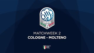 Serie A Silver 2  COLOGNE  MOLTENO [upl. by Meeker]