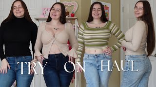 Fashion Nova Jeans amp Sweater Try On Haul  Honest Review [upl. by Eleira554]