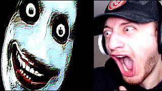 Analog Horror Jumpscares Reaction [upl. by Adniled]