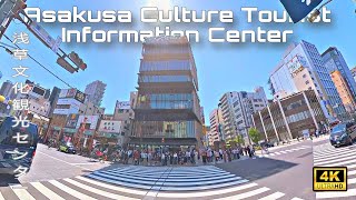 Explore Asakusa Culture Tourist Information Center 4K [upl. by Eniamert]