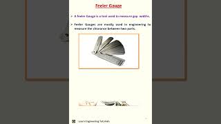 Feeler Gauge II Metrology 39 [upl. by Dorahs]