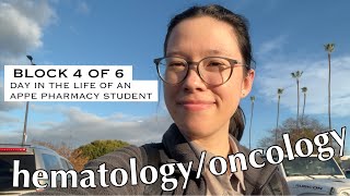 Day in the Life of a Pharmacy Student on APPEs  Oncology Rotation 4 [upl. by Cora]