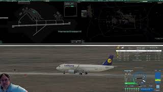 ATC  Bremen Tower  Ground  VATSIM  4k [upl. by Hermosa880]