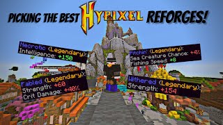 Choosing The Best Reforges  Giveaway  The True BEGINNERS Guide to Hypixel Skyblock [upl. by Hsakaa397]