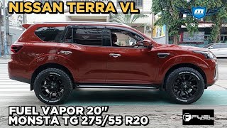 Nissan Terra VL  Fuel Vapor 20quot  Monsta Terrain Gripper 275x55 R20  RNH Tire Supply [upl. by Guillemette752]