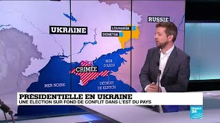 Présidentielle en Ukraine  une élection sur fond de conflit dans lest du pays [upl. by Ttirrem509]