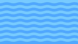 Animated Simple Blue Wavy Stripes Background Copyright Free  10 Minutes [upl. by Etakyram]