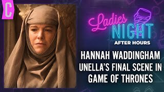 Game of Thrones Hannah Waddingham on Literally Being Waterboarded [upl. by Amend]