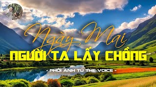 KARAOKE Phối New  Ngày Mai Người Ta Lấy Chồng  Tone Nam beat fixed tạp âm [upl. by Halyk]