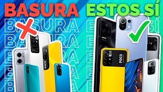 TOP 10 MEJORES TELÉFONOS XIAOMI 2022  ¿Qué Xiaomi Comprar [upl. by Mair227]