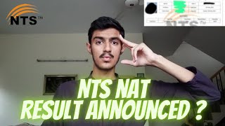 UPDATE ON NTS NAT RESULT  How to Prepare NTS NAT test  Tips to solve Nts [upl. by Rosalie]