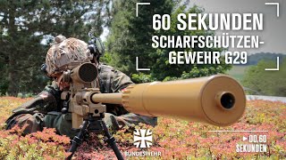 60 Sekunden Das Scharfschützengewehr G29 I Bundeswehr [upl. by Garth]