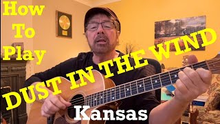 How To Play DUST IN THE WIND  Kansas  Plus FREE Charts [upl. by Junia]