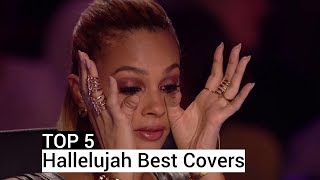 BEST Hallelujah covers in The Voice Kids  X Factor  Got Talent [upl. by Ttenneb467]