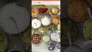 SOUTH INDIAN VEGETARIAN FOOD youtubeshorts southindianfood vegetarian rice rasam payasam food [upl. by Enicul249]