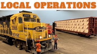 Local Operations  HO Scale Model Railroad [upl. by Tayib]