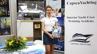 Capsea Yachting Training Course Yacht StewardStewardess [upl. by Nirok]