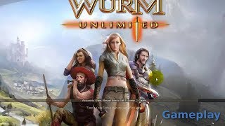 Gameplay de Wurm Unlimited Bien débuter Fr [upl. by Jameson]