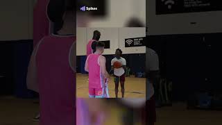 Tacko Falls Secret Dunking Without Jumping BasketballTricks DunkChallenge JumpSkills [upl. by Dusa]